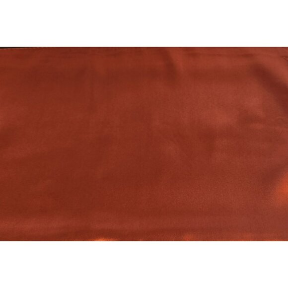 Rust Red Wild Rag Large Scarf 23x23"" Satin Western Accessory Cowgirl or Cowboy - Picture 2 of 8